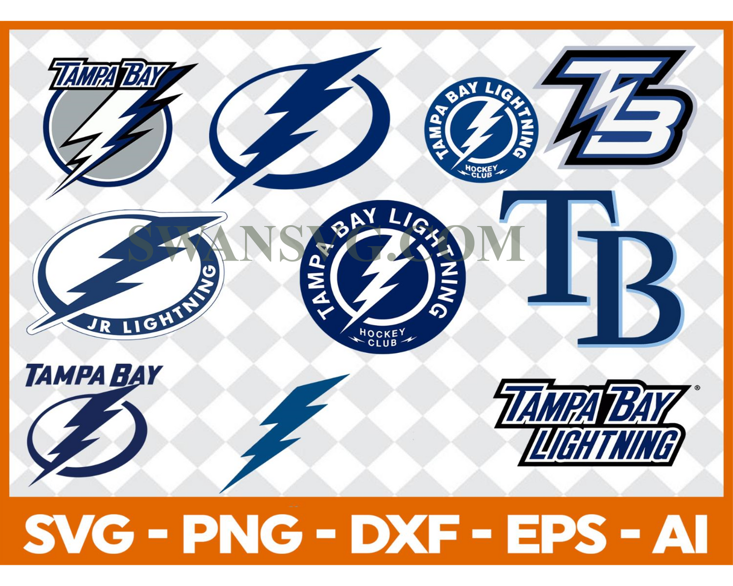 Tampa Bay lightning Bundle Svg, Bundle NHL Hockey Svg, NHL HOCKEY Svg
