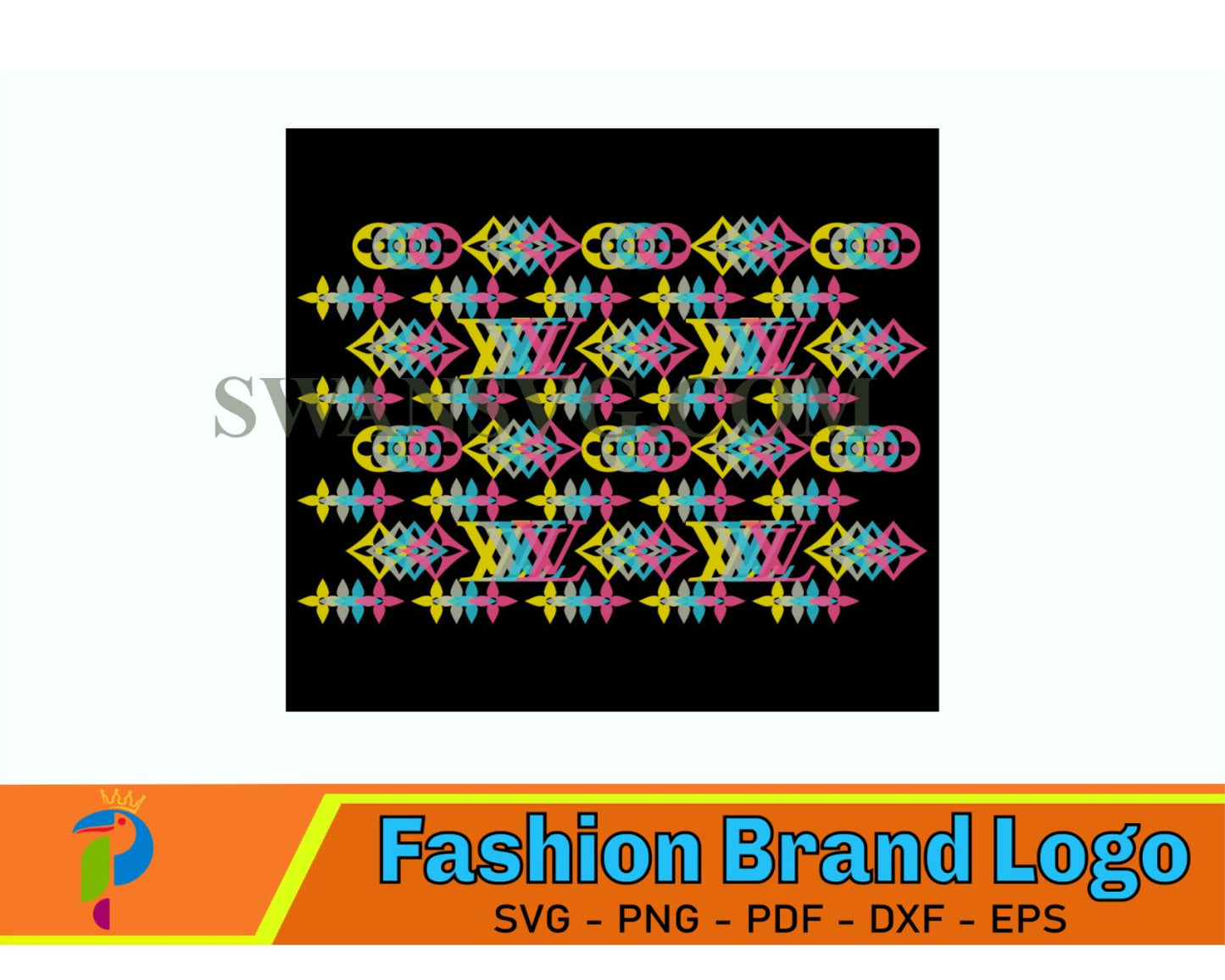 Fashion Brand Logo Svg, Bundle Logo Svg, Brand Logo Svg, Famous Logo