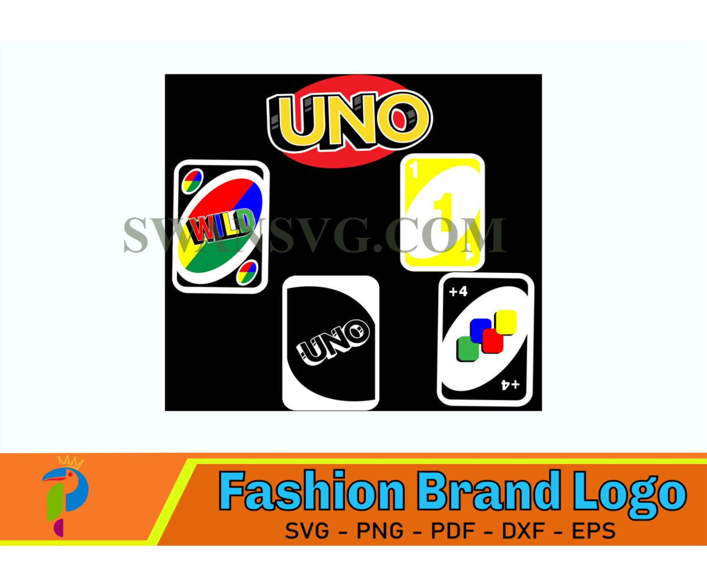 Fashion Brand Logo Svg, Bundle Logo Svg, Brand Logo Svg, Uno game