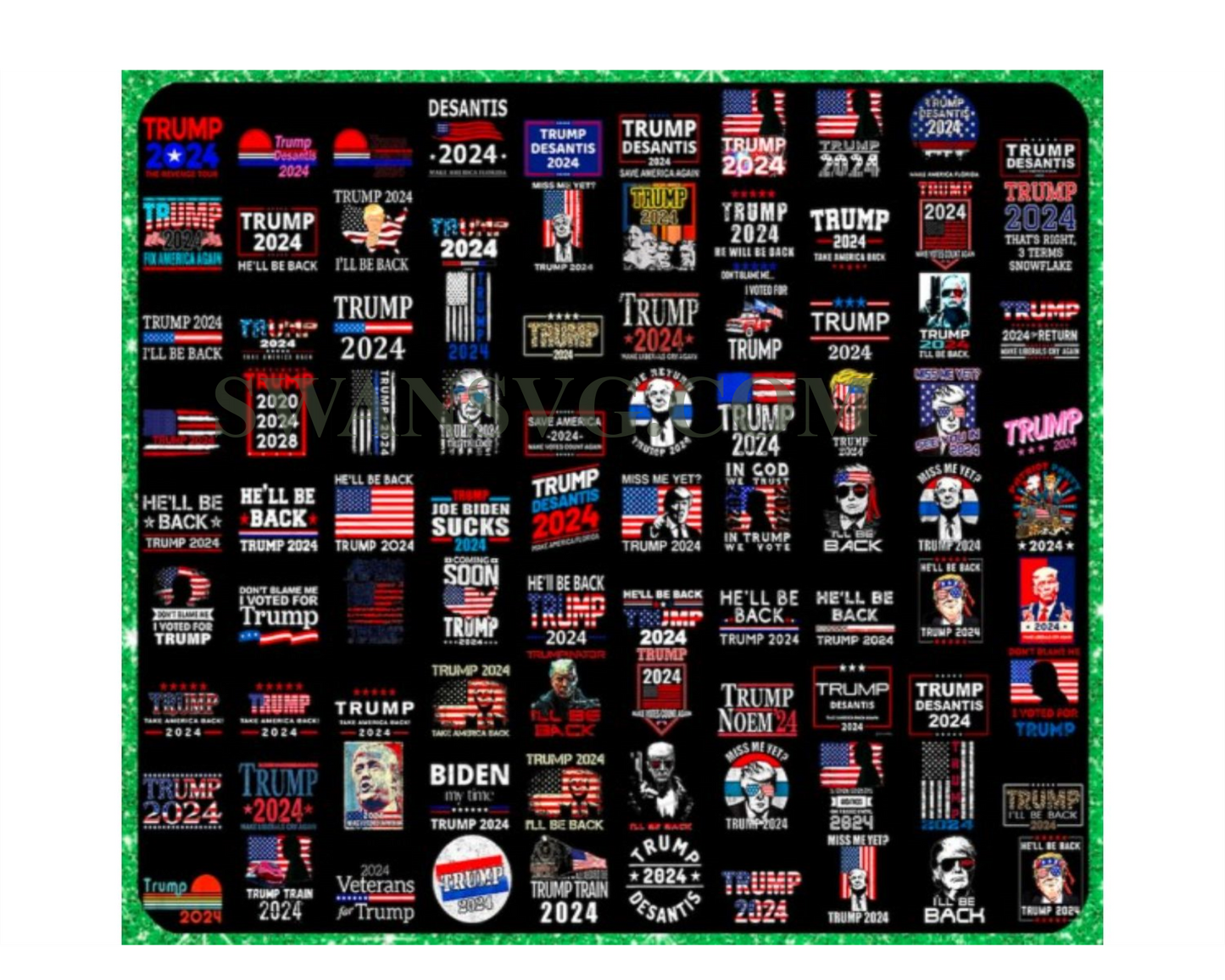 Trump 2024 Leopard Flag Png, Trending Png, Trump 2024 Png