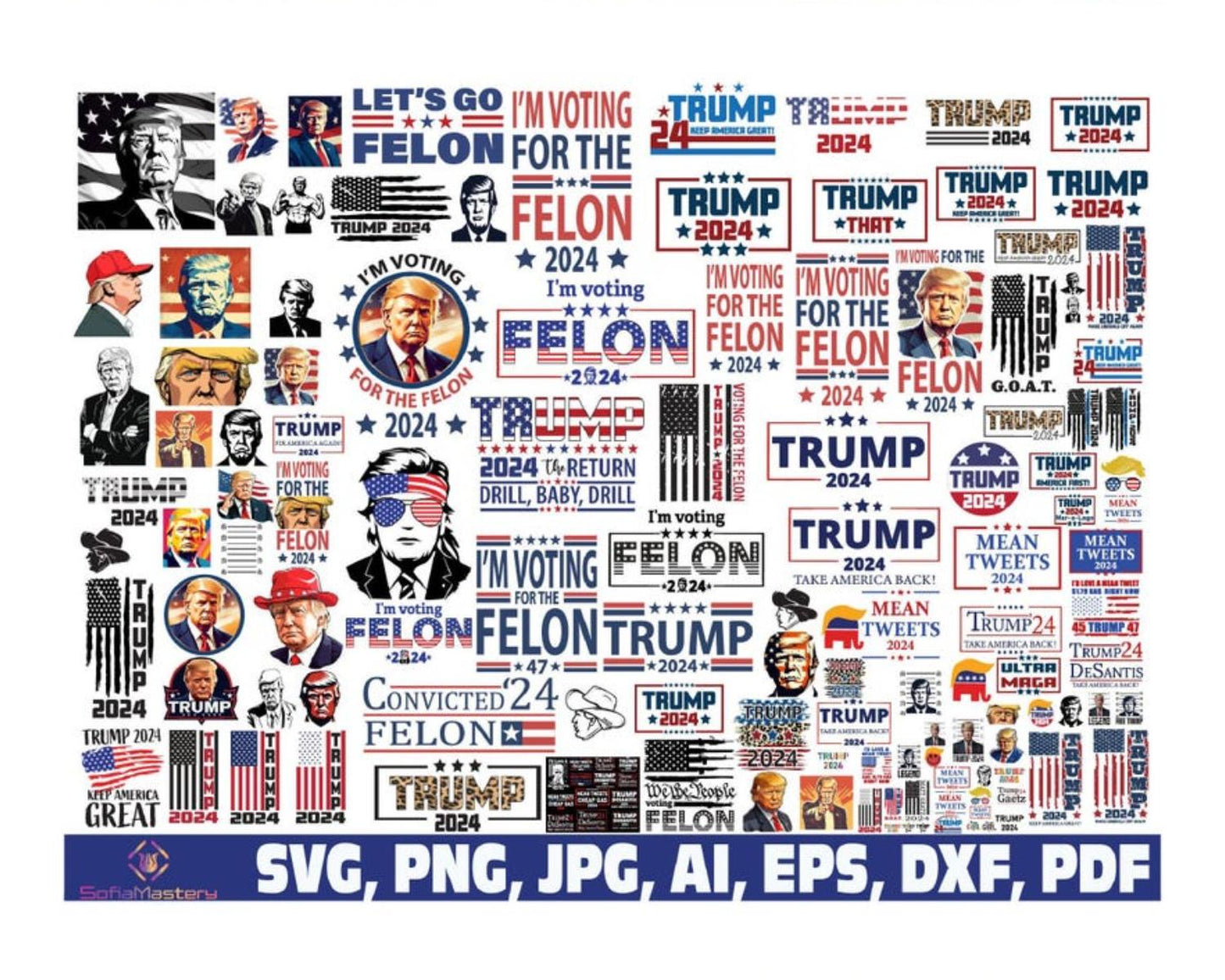 Trump svg png, trump Inauguration Day 2025, Snowflake