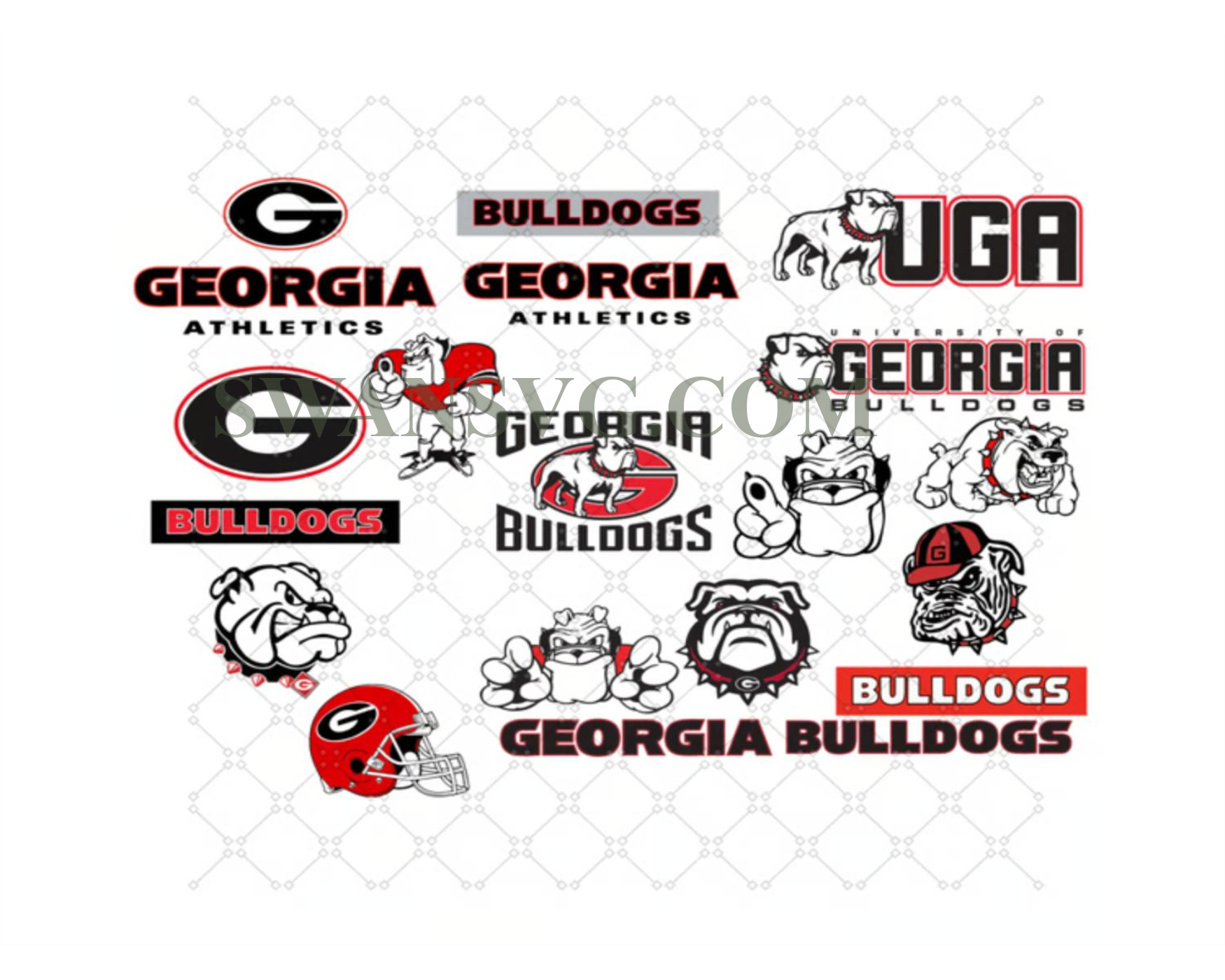 Georgia Bulldogs Logo Svg, Sport Svg, Georgia Bull- Tách File – Swansvg