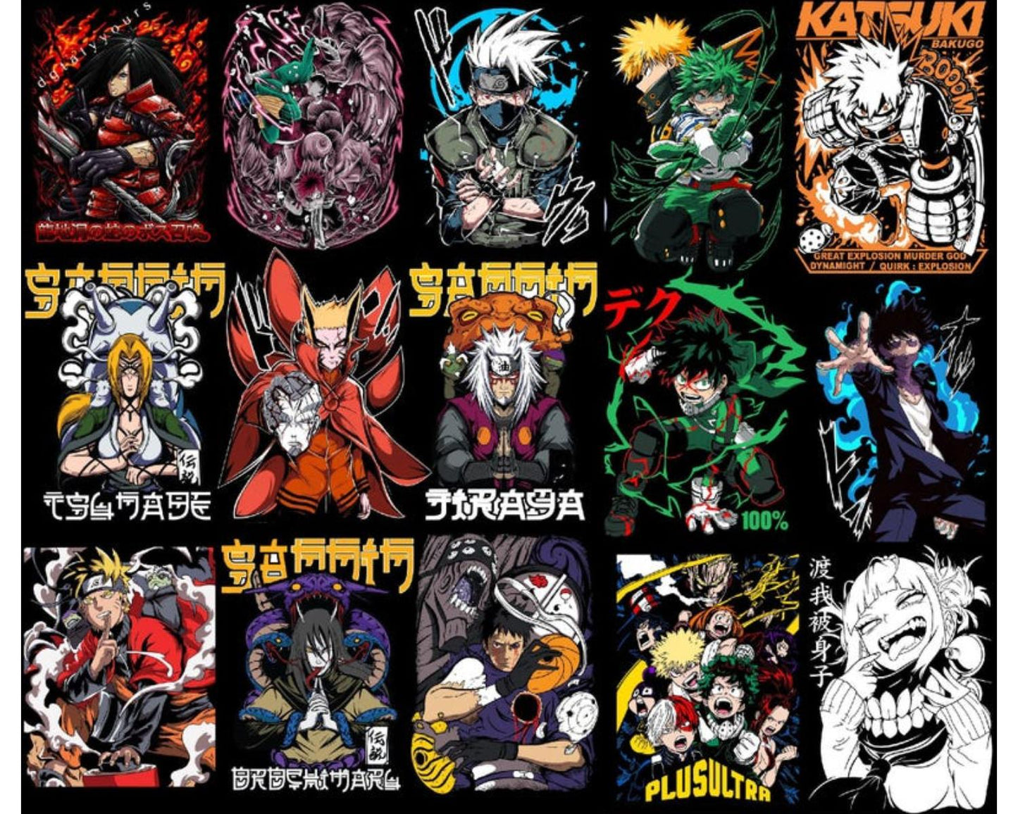 New Premium Anime T-shirt design for clothing business