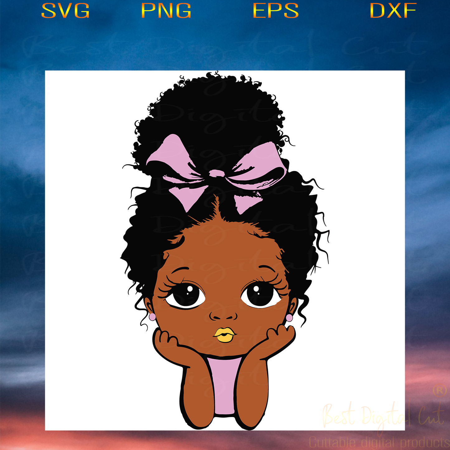 Black Girl Black Girl Magic, African American Svg, Black Girl Gift