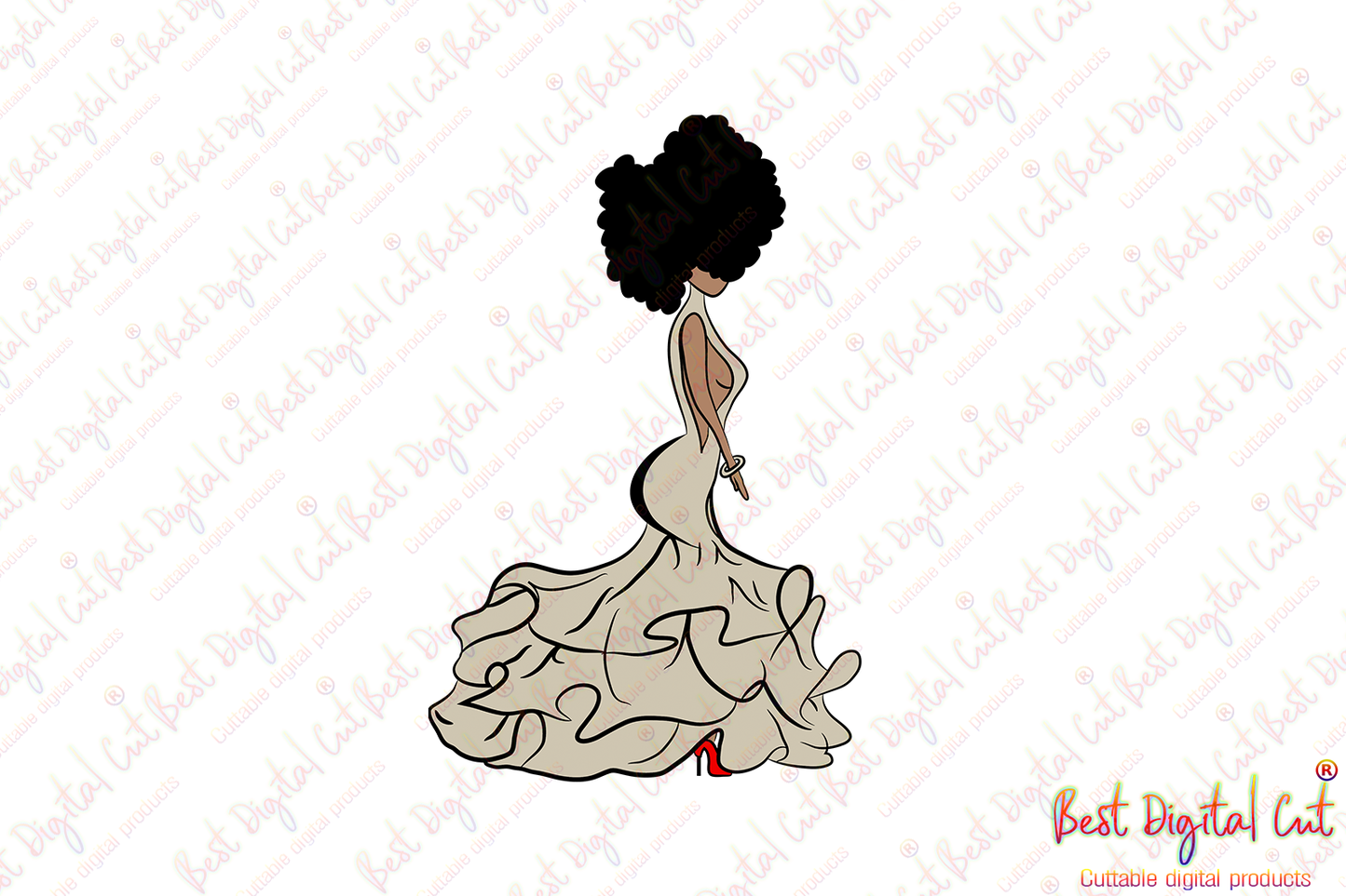 Black Girl Black Girl Magic, African American Svg, Black Girl Gift