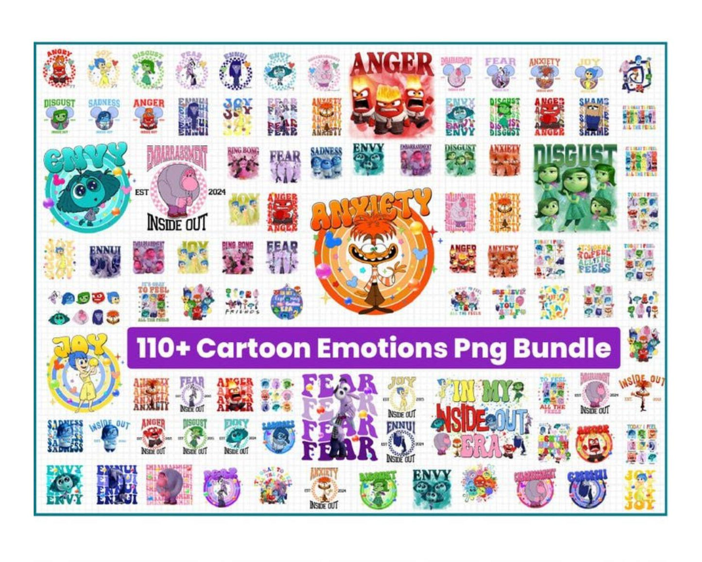 Cartoon Emotions Friends Png, Its Okay To Feel All The Feels
