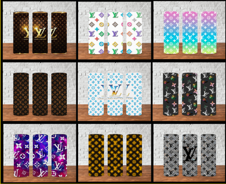 Design 20Oz Tumbler Skinny Straight Tapered, Fashion Brand Tumblers