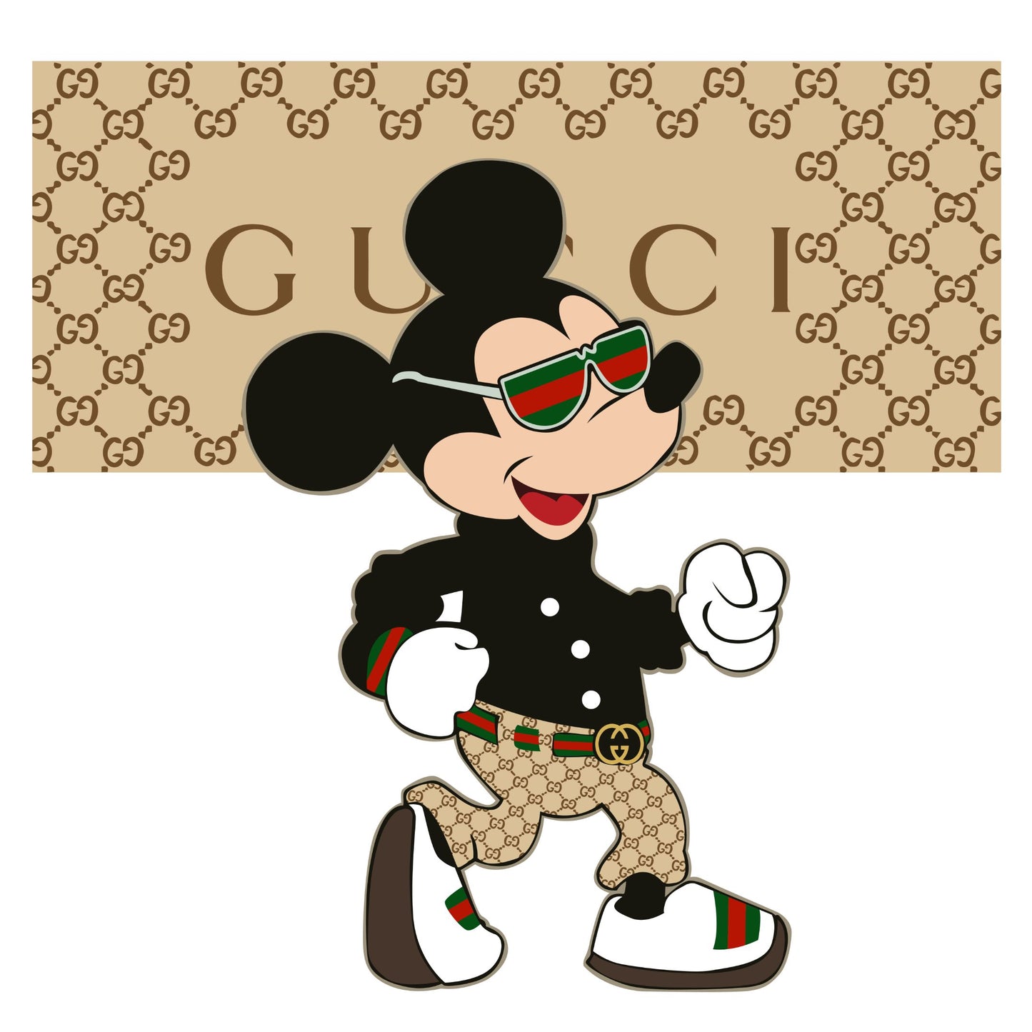 Mickey Logo Svg, Fashion brand svg, Mickey svg, Disney Svg