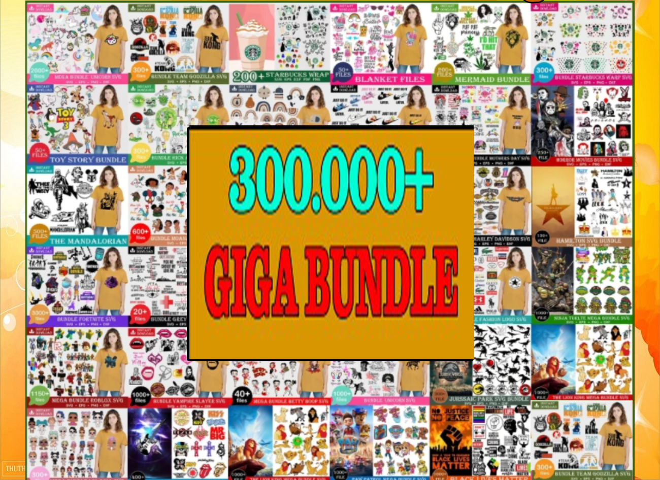 300000 Ultimate Bundle Svg, Mega bundle svg, Bundle Svg, Ultimate
