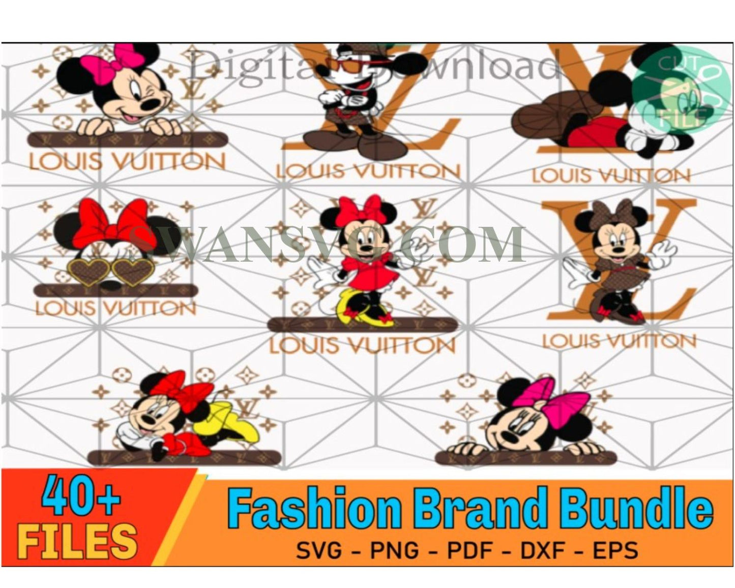 Fashion Brand Logo Svg, Bundle Logo Svg, Brand Logo Svg, Famous Logo