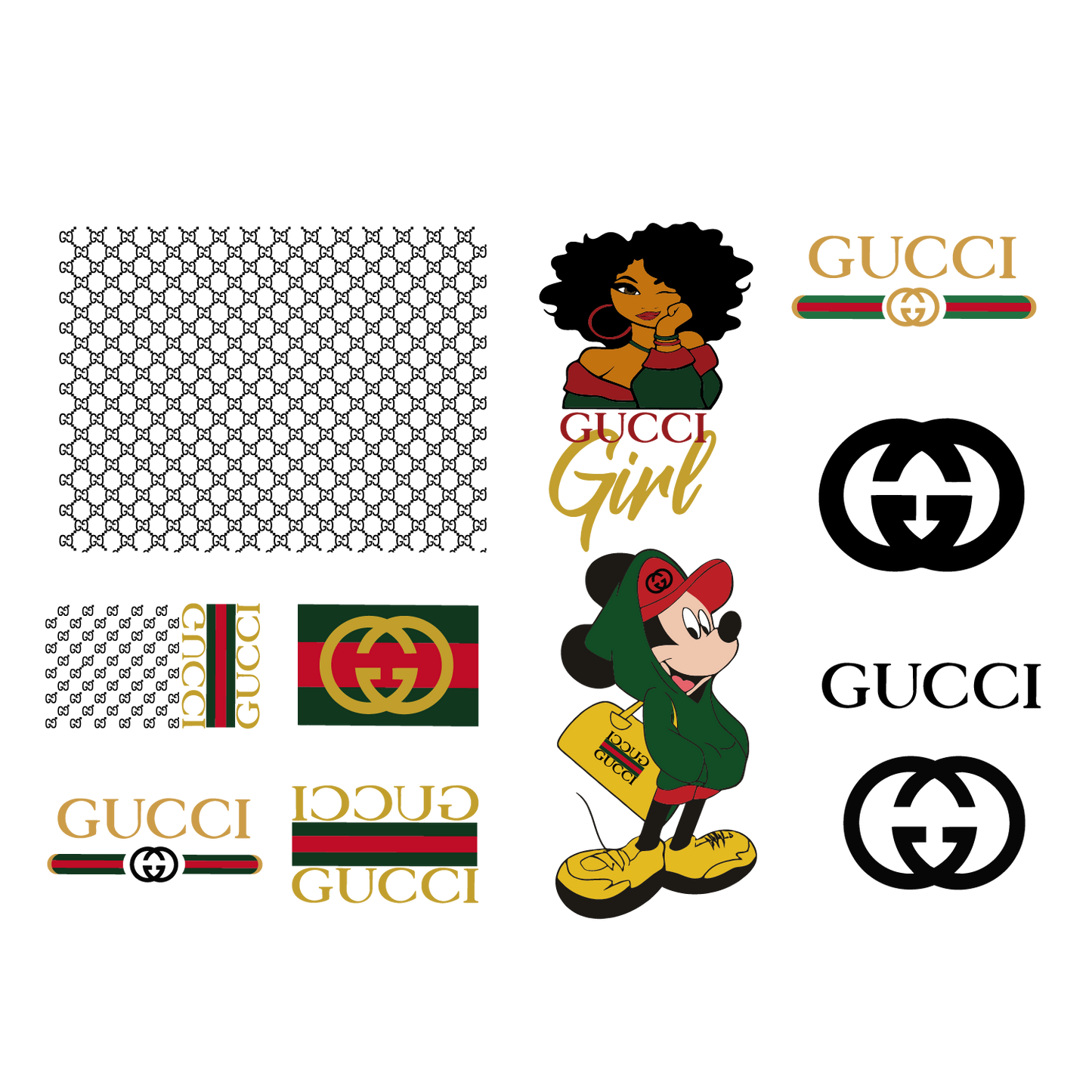 Fashion Brand Logo Svg, Bundle Logo Svg, Famous Logo Svg, Brand Logo