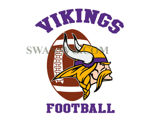 Minnesota Vikings Football Logo Svg Digital Download