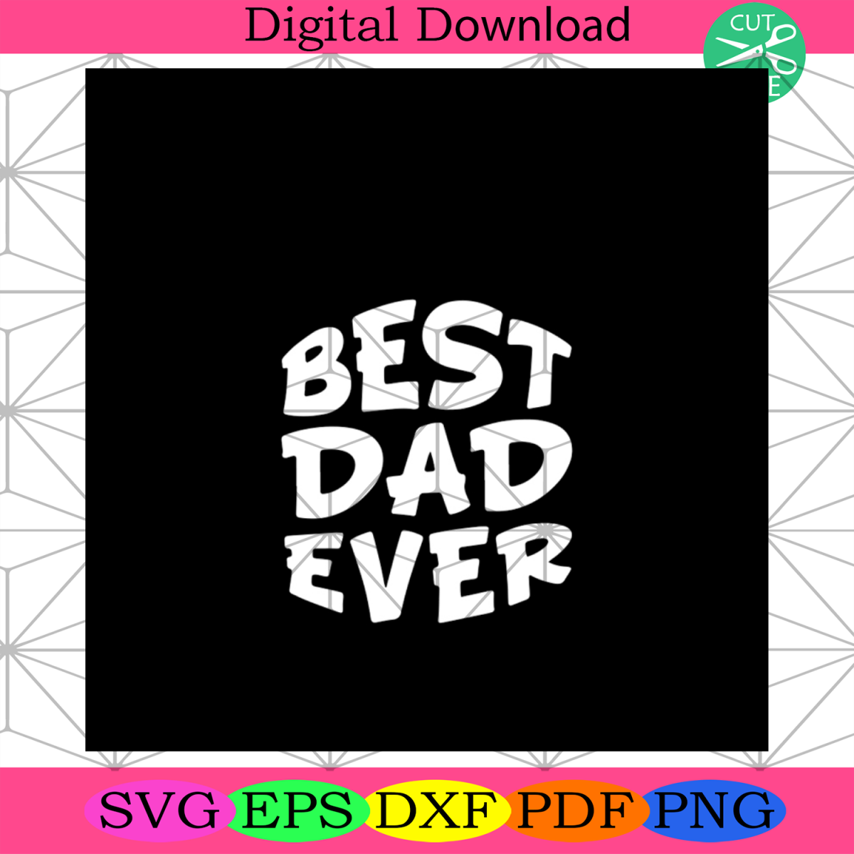 Best Dad Ever Letter Svg, Dad And Son, Reel Dad Svg