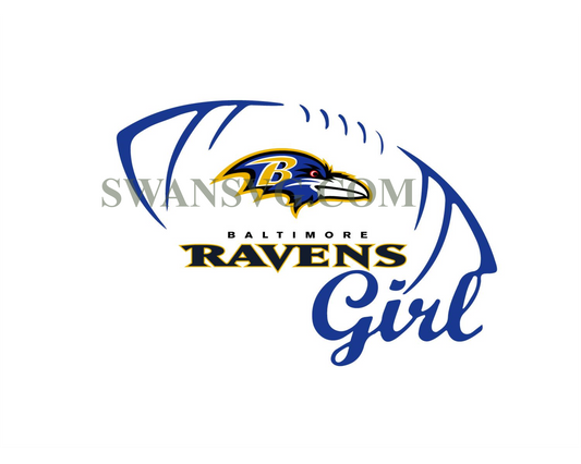 Baltimore Ravens Girl Football Svg Digital Download