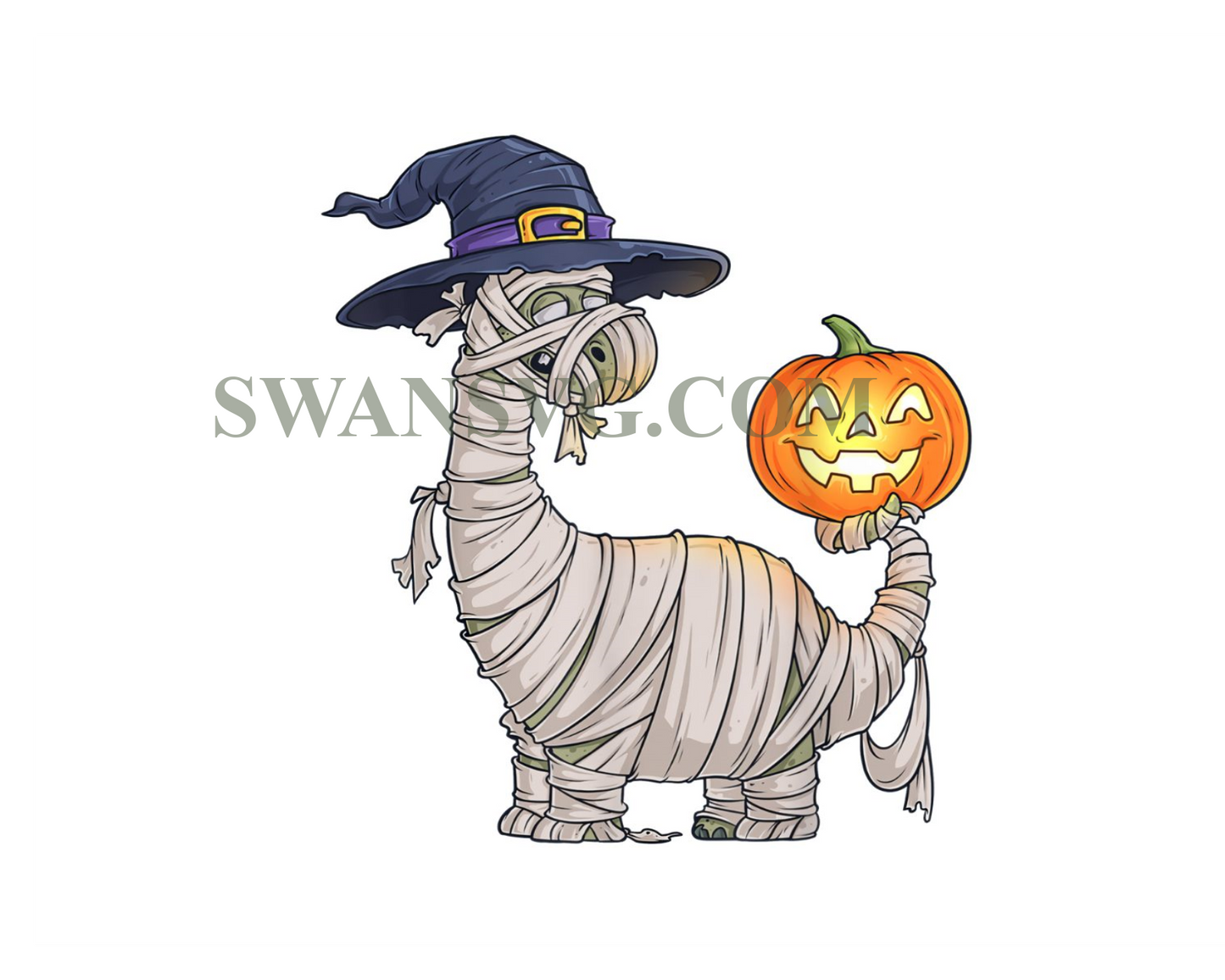 Halloween Zombie Mummy Dinosaur Png, Mummy Dinosaur Halloween