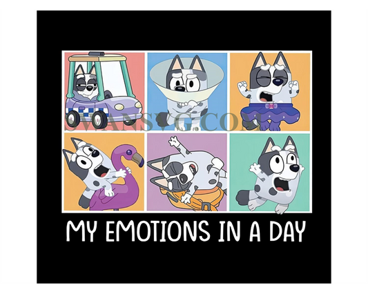 Muffin My Emotion in a Day Png, Muffin Emotion Digital Download