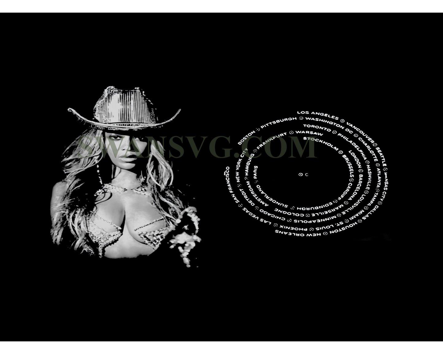 Queens Back Beyonce Tour Svg ,Renaissance World Tour Svg, Beyonce