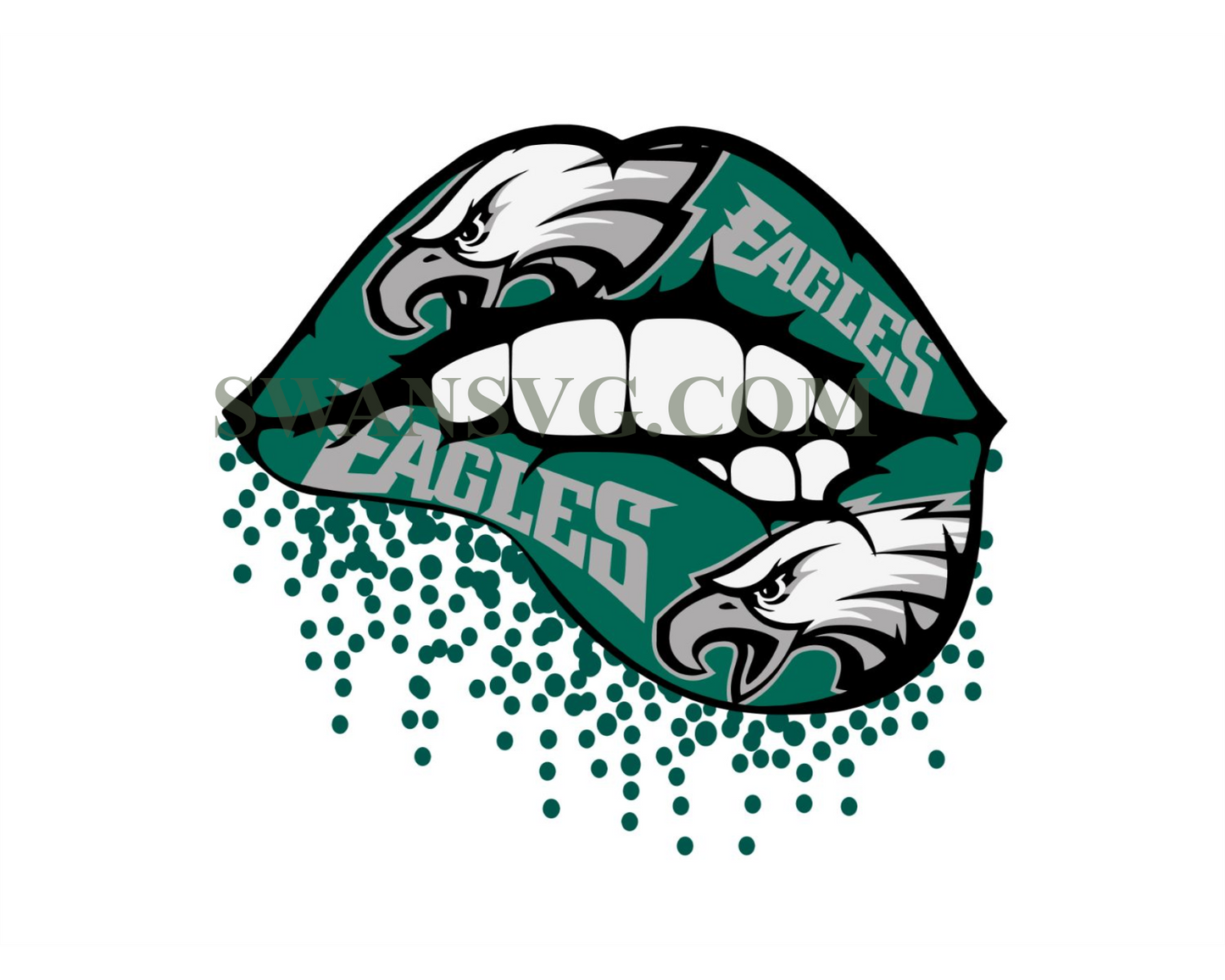 Philadelphia Eages NFL Svg Football Svg File