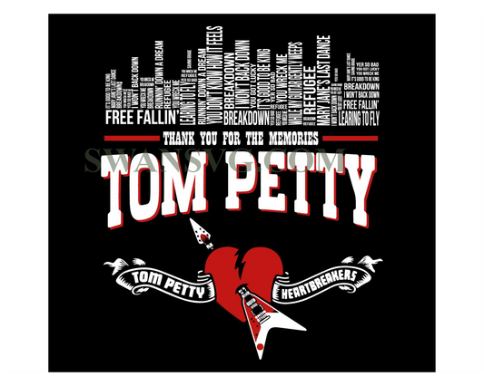 Tom petty svg