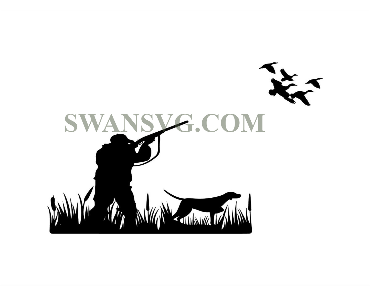 DUCK HUNTER SVG, Duck Hunter Clipart, Duck hunter cut files