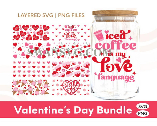 Valentine day bundle svg