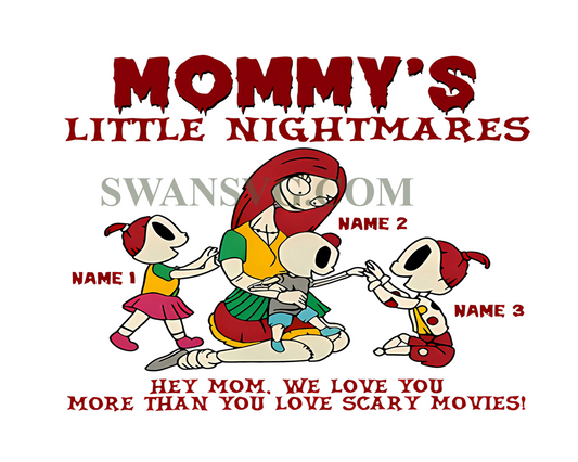 Kids Mother Of Nightmares PNG Sublimation