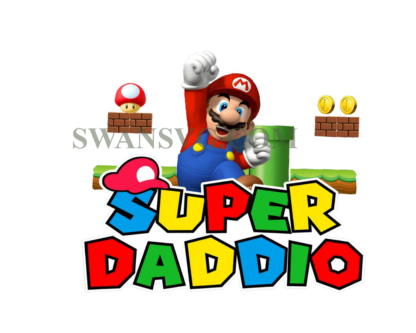 Personalized Super Daddio digital, Super Daddio Game digital