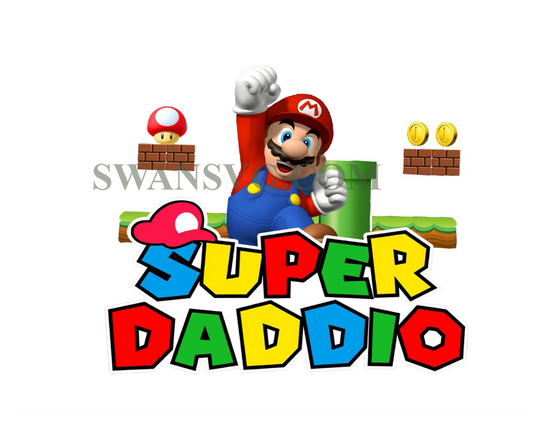 Personalized Super Daddio digital, Super Daddio Game digital