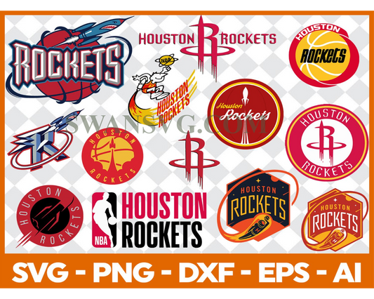 Houston Rockets nba svg,NBA svg, basketball svg file