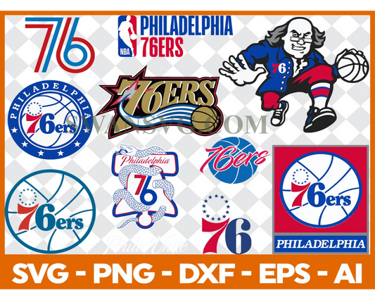 Philadelphia 76ers nba svg,NBA svg, basketball svg file