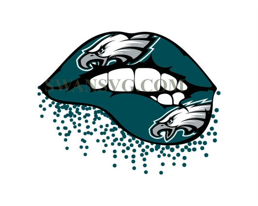 Eagles Sexy Lip Svg Digital Download