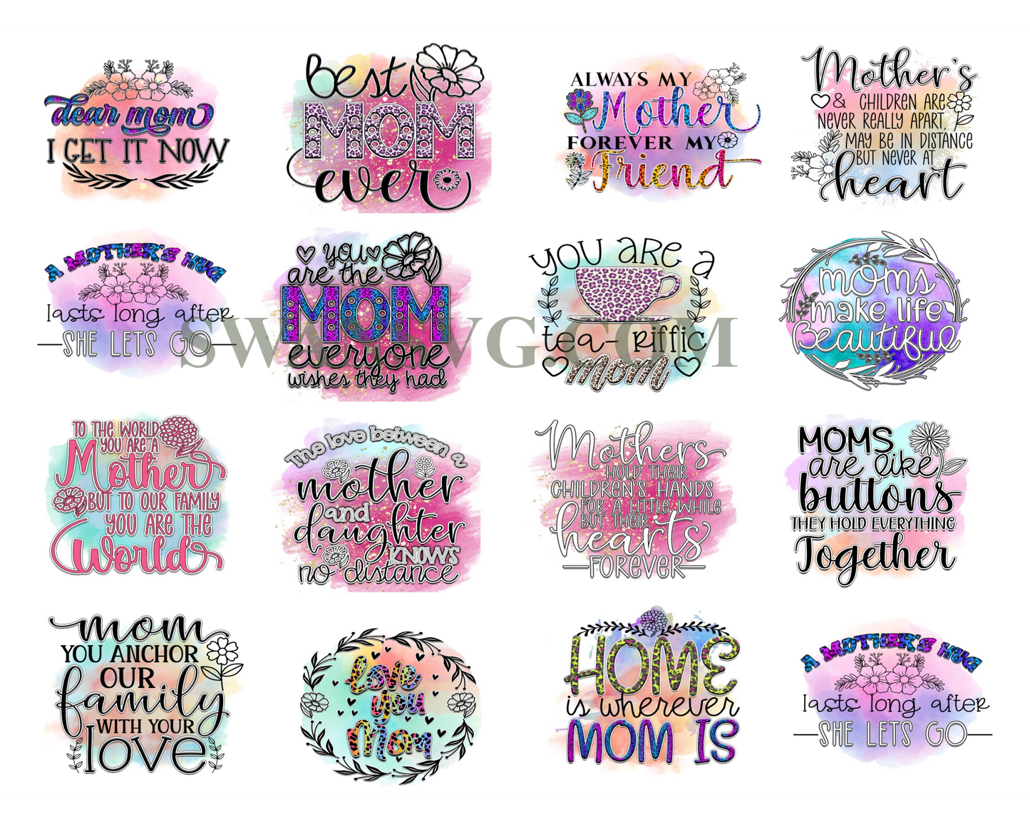 Mothers Day Quotes Sublimation Bundle, Mothers Day Sublimation, Mum