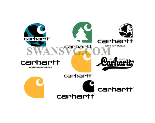 Bundle Carhartt SVG, PNG, DXF, Pdf Digital Download for Cricut