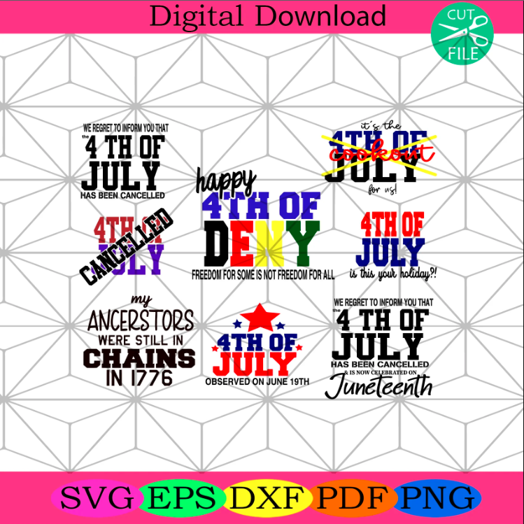 4th Of July Quotes Bundle Svg, 4th Of July Svg, America Svg