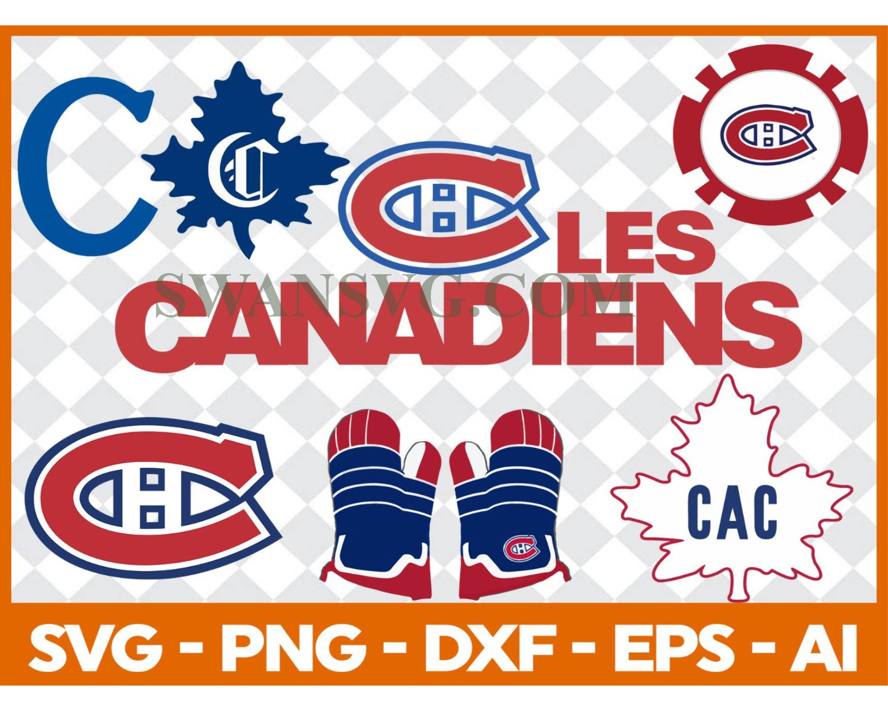 Montreal Canadiens Bundle Svg, Bundle NHL Hockey Svg, NHL HOCKEY Svg ...