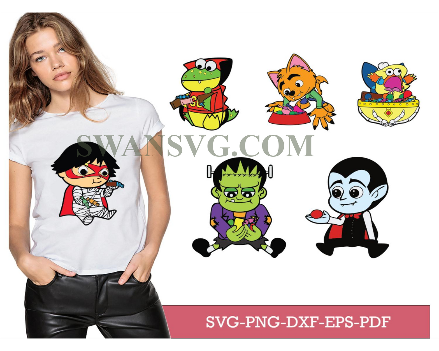 Ryans World Characters Svg, Bundle Logo Svg, Ryan Svg, Ryans Toy Svg