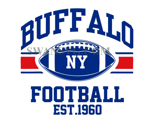 Buffalo Football Est 1960 Svg Buffalo Bills Svg Digital File