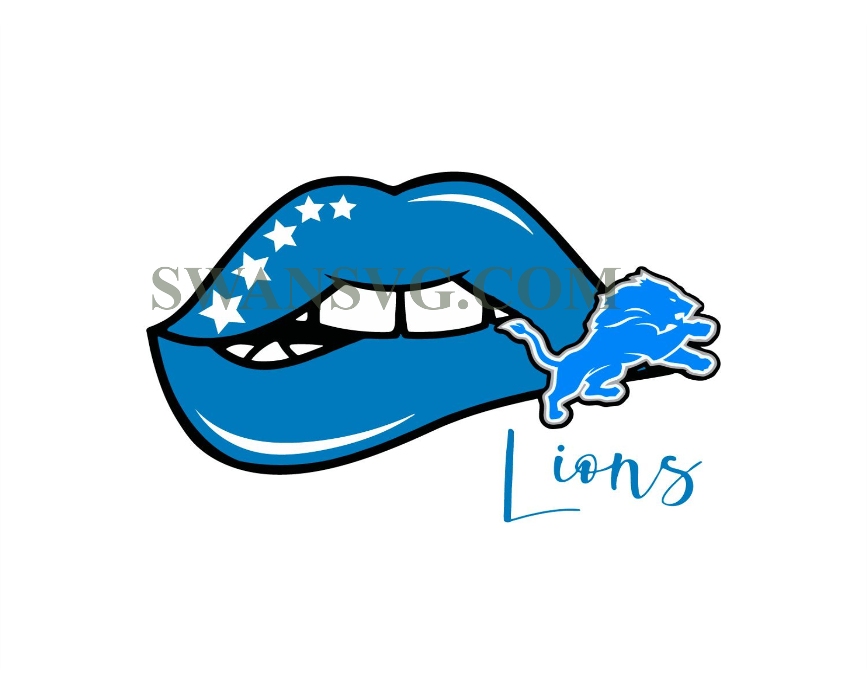 Detroit Lions Lips Svg Detroit Lions Svg, NFL Svg, Cricut File – SwanSvg