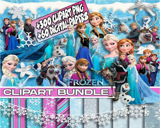 Frozen png bundle, Frozen Clipart, Frozen 2 Clipart png, Olaf png