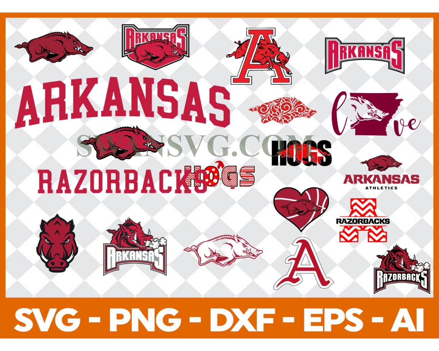 Arkansas Razorbacks, Arkansas Razorbacks Svg, Arkansas Razorbacks