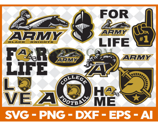 Army black knights, Army black knights Svg, Army black knights Clipart