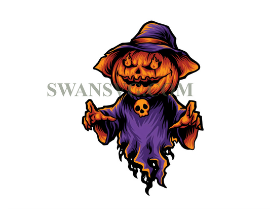 Scary Helloween Pumpkins Zombie Png, Funny Quote Halloween Png