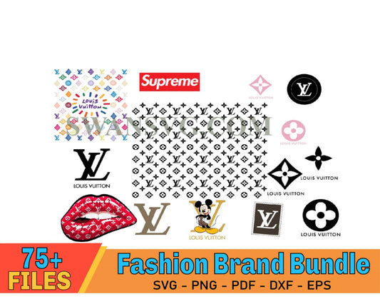 Fashion Brand Logo Svg, Bundle Logo Svg, Brand Logo Svg, Famous Logo