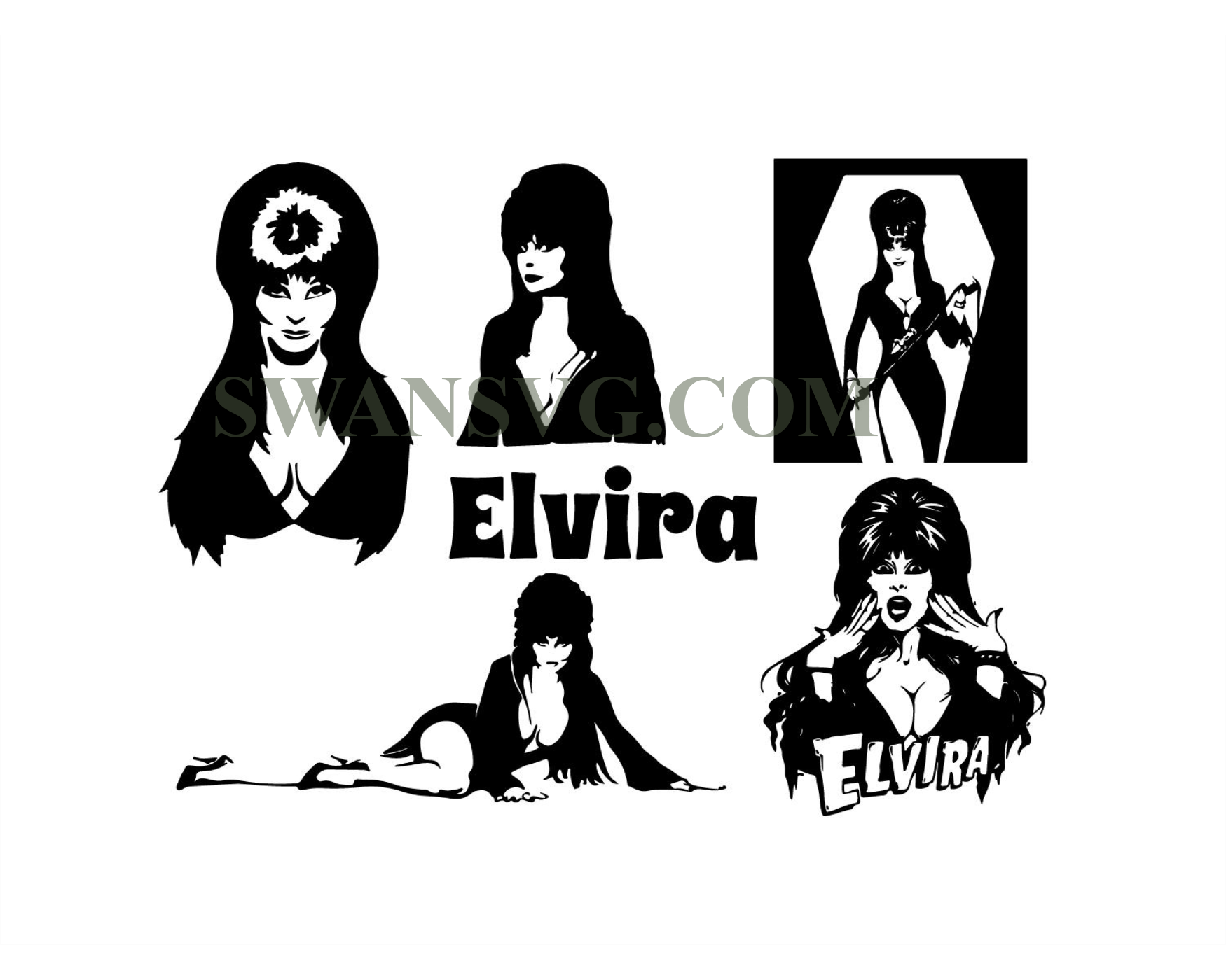 Elvira SVG, Bundle, Elvira SVG – SwanSvg