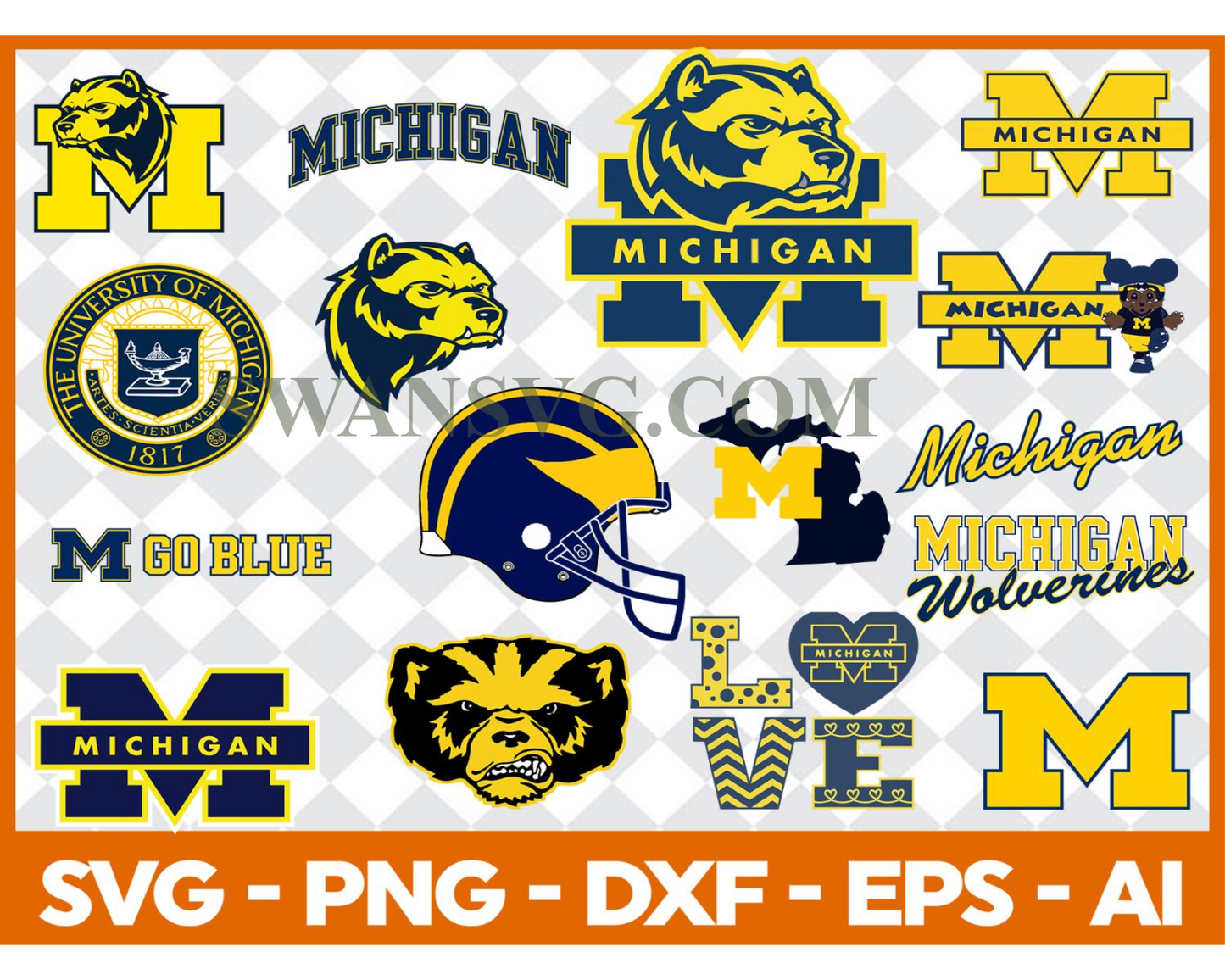 Michigan Wolverines, Michigan Wolverines Svg, Michigan Wolverines