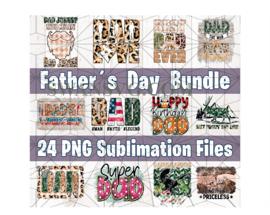 Fathers Day  Bundle PNG Sublimation, Dad Png, Daddy Sublimation