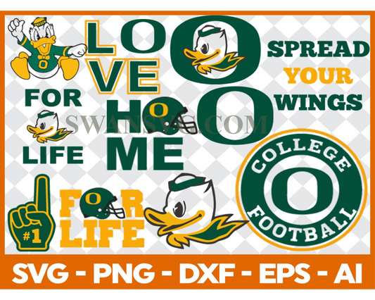 Oregon Ducks, Oregon Ducks Svg, Oregon Ducks, Oregon Ducks Cricut