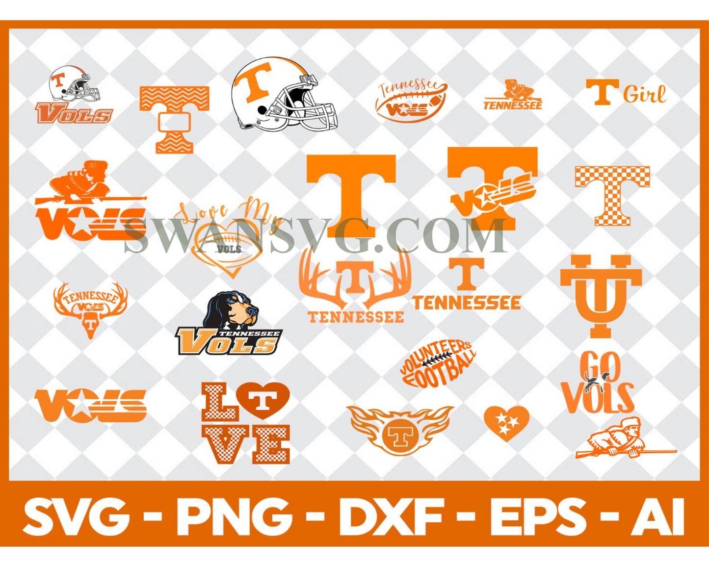 Tennessee Vols, Tennessee Vols Svg, Tennessee Vols Clipart