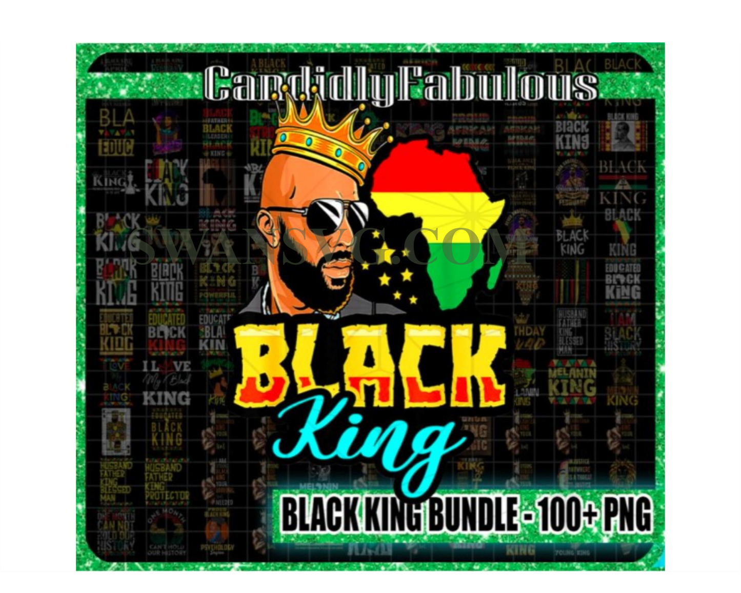 Black King Bundle Png, Trending Png, Black King Png, Black Man Png