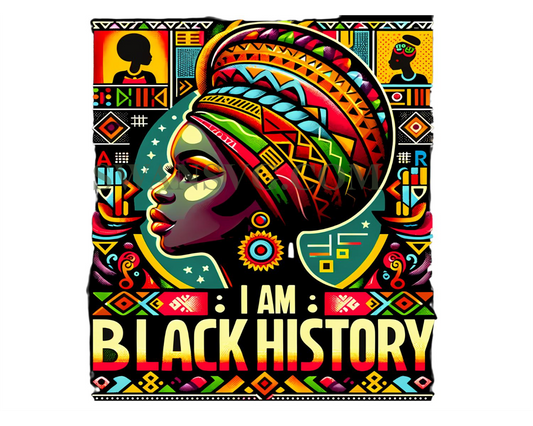 I Am Black History Png, African American